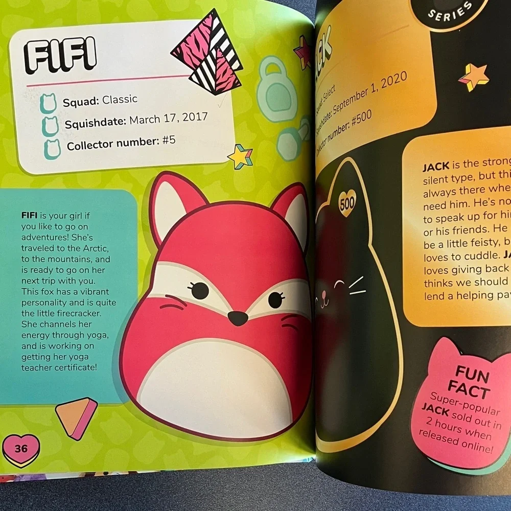 Squishmallows official Collector's Guide - hardcover - Picture 10 of 16